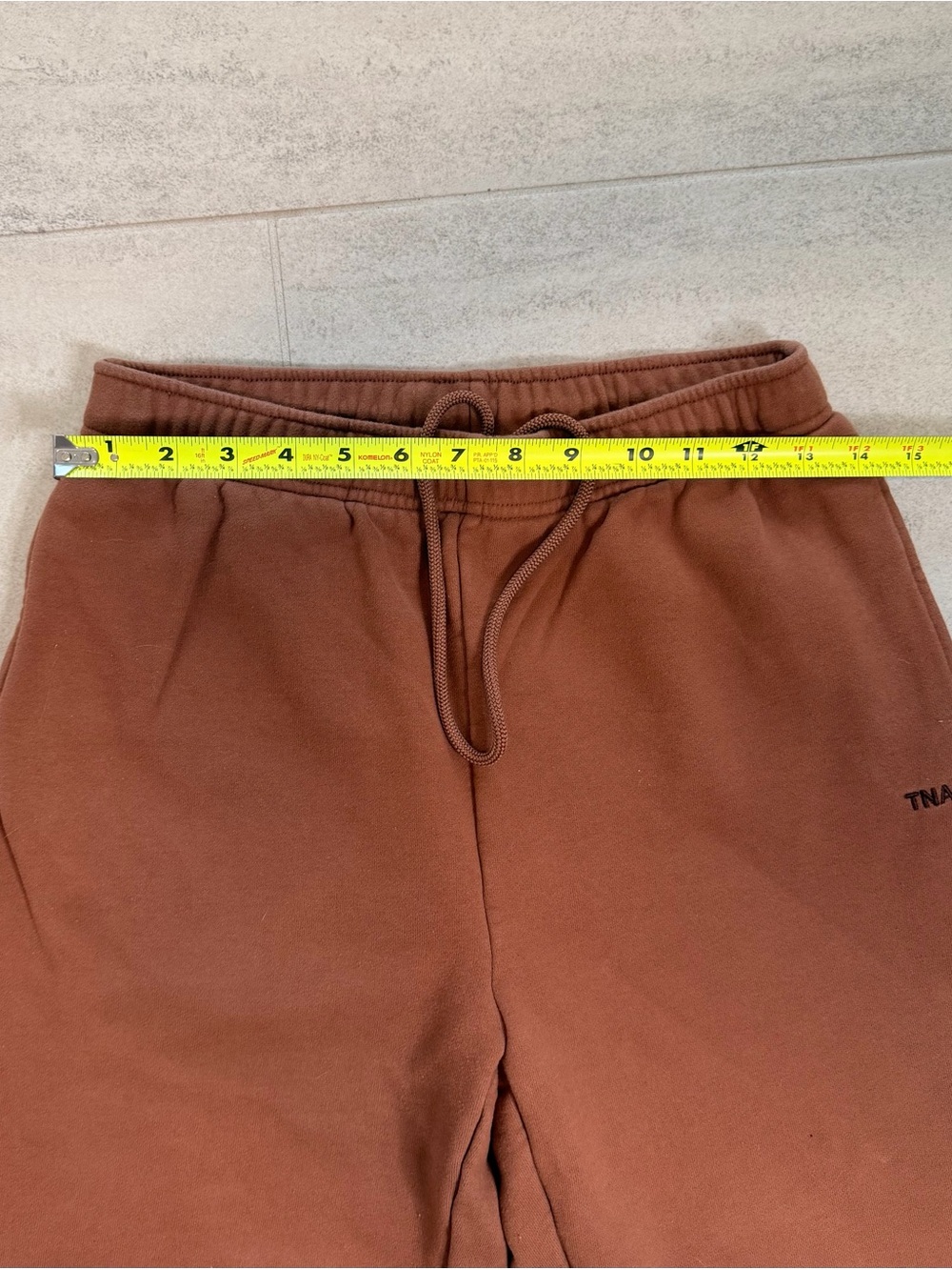 TNA Sweatfleece MegaFit Terry Fleece Joggers Brown XS - Picture 4 of 8